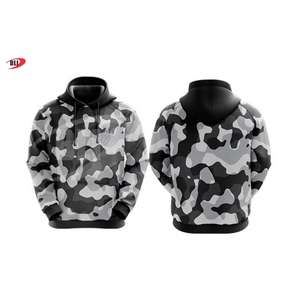 Camo Pullover Sublimation Hoodies 3D Full Sublimation Printing Hoodies Conceptions Personnalisées Prix de Vente pour Hommes et Femmes - Product Image 3