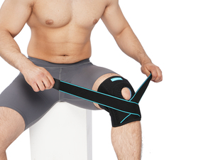 protectoras <span class=keywords><strong>para</strong></span> la salud soporte <span class=keywords><strong>para</strong></span> rótula <span class=keywords><strong>rodillera</strong></span> con correa de acero plegable Rodilleras - Product Image 1