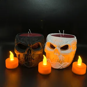 Heiße Art Blut kerze Halloween Schädel blutende Dekoration Haushalts party verwenden Kerzen