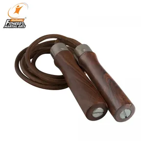 Training Cowhide Leather jump Rope