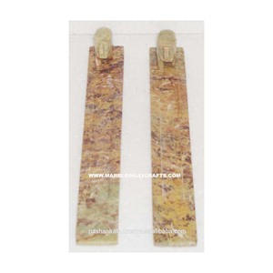 Indian Manufacturer Of Unique Design <b>Elephant</b> Carving Handmade Soapstone Incense Stick Holder For Home And Temple <b>Decoration</b> - Product Image 1