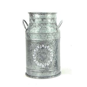 Grossiste de jardinière galvanisée, porte-fleurs indien fait à la main d'excellente qualité, porte-lait de luxe classique de qualité supérieure - Product Image 2