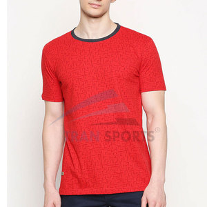 T-shirts pour hommes à manches courtes en tricot uni - Respirants, séchage rapide, prix d'usine, meilleure qualité - Product Image 2
