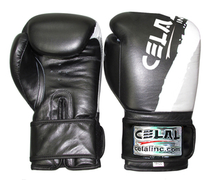 Guantes de entrenamiento de boxeo, de cuero genuino, con diseño personalizado profesional impreso - Product Image 6