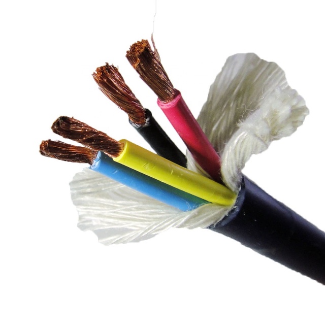 4x2.5mm OFC Professional Audio Twisted Pair PVC Jacket Braid Shielded 4 Core 300V Blue Speaker Cable in Stock