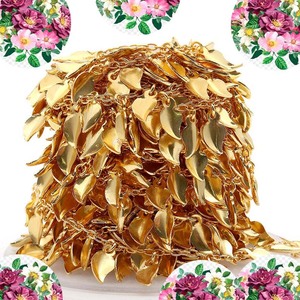 โซ่ทองเหลืองแท้แบบม้วน สำหรับทำสร้อยคอ DIY รุ่น MGCL6309 จากบริษัท MANGALMAY CORPORATION - Product Image 3