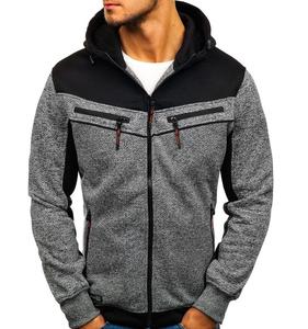 เสื้อสเวตเตอร์สำหรับผู้ชายเสื้อสเวตเชิ้ตแบบมีฮู้ดและสเวตเตอร์สีต่างๆสไตล์วินเทจซับแรง - Product Image 2