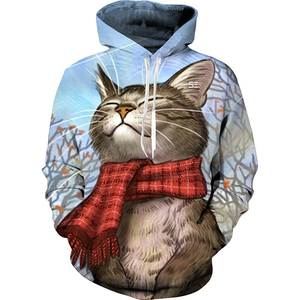 Sudadera con capucha para hombre, de algodón y poliéster, deportiva, con Logo personalizado, color negro, 2023 - Product Image 6