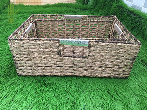 Paniers de rangement en résine de mer, faits en jonc Ustensile de rangement pour articles divers, Style asiatique, fabriqué au Vietnam - Product Image 3