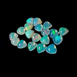 " 6mm Trillion Natural Ethiopian <b>Opal</b> " Wholesale Factory Price High Quality Loose Gemstone | NATURAL WELO ETHIOPIAN <b>OPAL</b> | - Product Image 4
