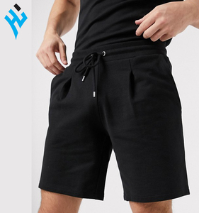 Wholesale Custom Logo Casual Running 100% Cotton fleece Quick Dry <b>Men's</b> <b>Sweat</b> <b>Shorts</b> - Product Image 4