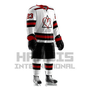 Uniforme de Hockey sobre hielo para hombre, uniforme de diseño 100% poliéster, el más vendido - Product Image 1
