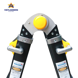 บันไดอลูมิเนียม VIETLADDERS NVLB-44 สีดำ รุ่น 6063 แบบประกอบได้ 8 ขั้น ความสูง 12 ฟุต พร้อมระบบล็อคแบบแมนนวล รับน้ำหนักได้ 150 กก. - Product Image 6