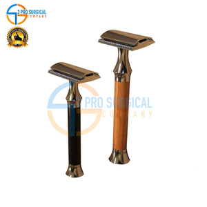 มีดโกนสองขอบปลอดภัยมีดโกนด้ามไม้ - Product Image 3