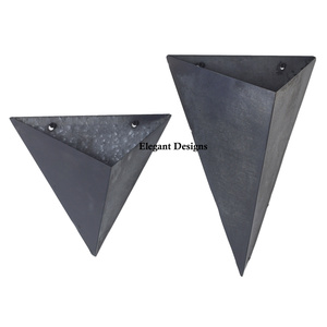 ชุดกระถางติดผนังรูปทรงทำด้วยมือสำหรับแขวนในสวนดีไซน์สุดสร้างสรรค์2ชุดสำหรับบ้านและสถานรับเลี้ยงเด็กและผู้ค้าส่ง - Product Image 5