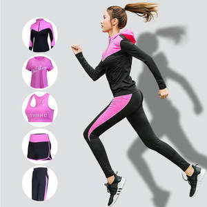 Conjunto de entrenamiento para mujer, gimnasio, fitness, ropa activa, yoga - Product Image 1
