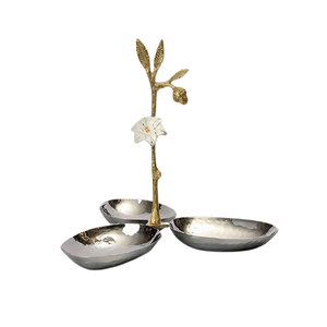 Serveur de fruits secs en acier inoxydable de conception fantastique avec serveur de noix en aluminium en acier de la meilleure qualité à vendre - Product Image 3