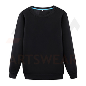 Sudadera de Cuello Redondo Personalizada con Logotipo Bordado al por Mayor, la Más Vendida, Lisa, Unisex, para Hombre, de Invierno, 65% Algodón, 35% Felpa - Product Image 1