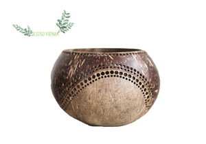 Sams — bougeoir en noix de coco écologique, bol et lampe à thé en noix de coco, de haute qualité et à bon prix - Product Image 6