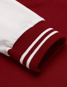 Varsity แจ็คเก็ตหนังทำด้วยผ้าขนสัตว์,แจ็คเก็ตดีไซน์แบบเลือกได้ - Product Image 5