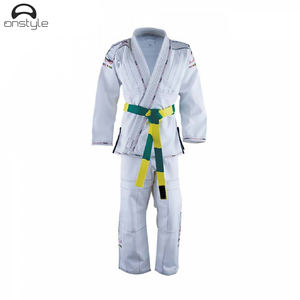 Vente en gros 100% coton uniformes de karaté judo BJJ short de combat respirant style arts martiaux pour adultes hommes - Product Image 1