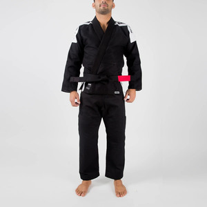 แสงอัลตร้า Preshrunk สีขาวผู้ใหญ่บราซิล Jiu Jitsu BJJ Gi พร้อมเข็มขัดสีขาวฟรี - Product Image 4