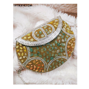 Metal <b>Bag</b> Metal Clutch <b>Bag</b> <b>Indian</b> Metal <b>Bag</b> - Product Image 6