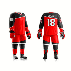 Vêtements de sport de haute qualité pour hommes, uniformes de hockey sur glace, ensembles de sublimation - Product Image 2