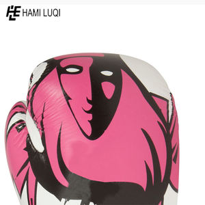 Vente en gros de gants de boxe professionnels de haute qualité en cuir véritable et PU Logo personnalisé pour le sport Muay Thai MMA - Product Image 5