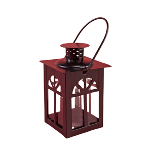 Lanterne avec support en fer, métal et verre Lanterne de sol Éclairage Décoration intérieure Bougeoir Lanterne en fer faite à la main en vrac Fournitures - Product Image 1