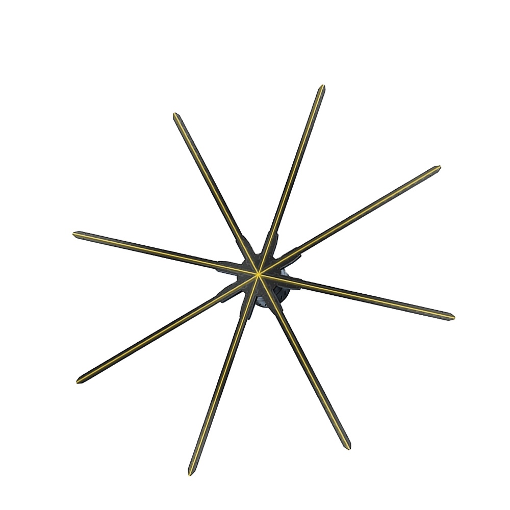 Новое поступление, самый большой 160 см 2048*2880 3D светодиодный вентилятор с 8 лопастями, голографический вентилятор с невооруженным глазом, 3d голографический вентилятор для рекламы