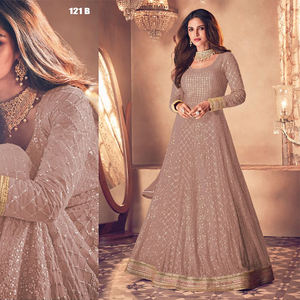 Noor Kameez ปักลายปากีสถาน,สไตล์อินเดียล่าสุดพร้อม Dupatta สำหรับผู้หญิง - Product Image 6