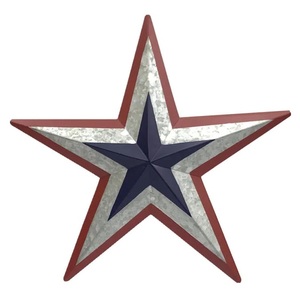 Juego de Estrellas Metálicas Decorativas Rústicas de Alta Calidad para el Hogar - Estrellas Galvanizadas Ecológicas de Lujo para Montar en la Pared en Navidad - Product Image 4