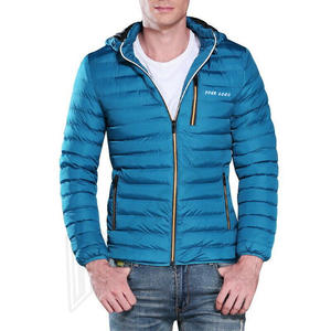 Mode hommes grande taille hiver Bomber veste à capuche tricoté imperméable coupe-vent respirant décontracté fermeture éclair vêtements d'extérieur - Product Image 4