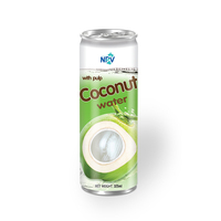 Gratis proefmonster NPV 250ml Vietnam Vers & Puur Kokoswater HALAL gecertificeerd 100% Zuiverheid