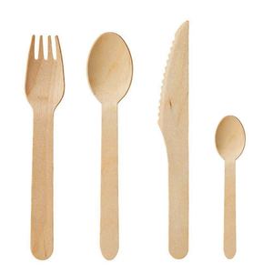 Couverts d'intérieur blanc et doré, pour Table à manger en bois et décoration de cuisine, outils pour salade en bois, différents modèles colorés - Product Image 5