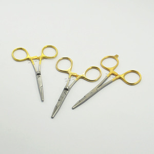 Bán buôn chuột rút kéo với biểu tượng tùy chỉnh Straight & cong hemostat kẹp tìm kiếm kẹp - Product Image 1