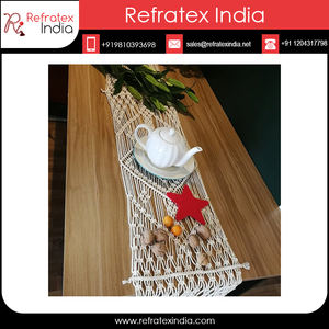 ที่ดีที่สุดถัก Macrame เสื่อตาราง - Product Image 3