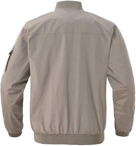 Veste bomber en toile de haute qualité pour homme, coupe-vent, légère, vintage, personnalisable, vêtement de golf de plein air, tendance - Product Image 3