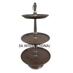 ที่วางเค้กโต๊ะร้านอาหารสำหรับงานเลี้ยงวันเกิดของตกแต่งแท่นวางเค้กรูปทรงโค้งมนสำหรับการจัดเลี้ยงในโรงแรม - Product Image 2