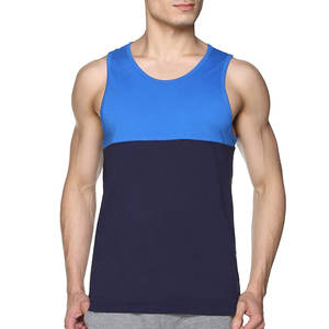 Débardeur sans manches pour hommes Vêtements de sport actifs personnalisés avec sublimation Ourlet grande taille Vêtements de sport de fitness prix de gros - Product Image 3