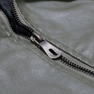 Chaquetas de cuero informales para hombre, de talla grande, de buena calidad, a la moda, hechas en Pakistán - Product Image 3