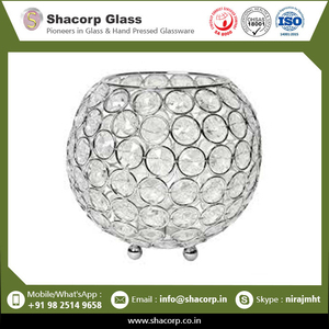 Nouveau Design Décoratif Bougie Bol En Cristal À Vendre - Product Image 5