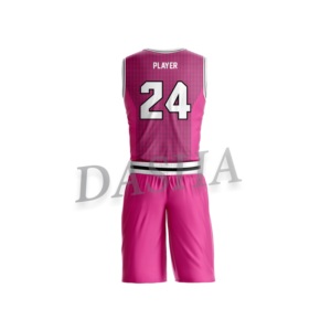 Uniforme de Baloncesto de Verano para Hombre, Calidad Premium, Último Diseño, Impresión Digital Sublimada, Transpirable, Antibacterial, de Secado Rápido - Product Image 3