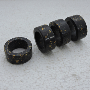 Whole Selling Napkin Holder <b>Stone</b> & Resin Made New Design <b>Hot</b> Selling Napkin Ring 4 Pieces Set for Table Ware & Restaurant - Product Image 4