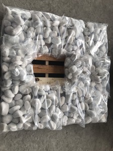 Adoquín de piedra de río blanco nieve de Color Natural, acabado pulido, rocas de grava de guijarros redondos para Parque de Villa al aire libre, proveedor de Vietnam - Product Image 4