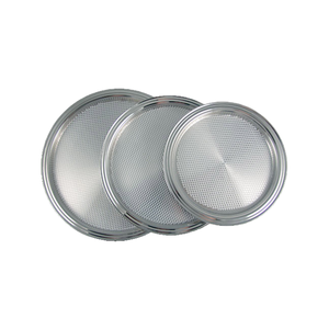Bandeja de acero de calidad superior, juego de utensilios de cocina, bandeja redonda de acero de lujo para servir al precio al por mayor - Product Image 1