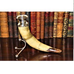 Uffalo-cuerno decorativo de toro brillante, escultura pulida, vajilla para el hogar - Product Image 2