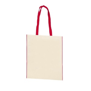 Bolso de compras con logotipo personalizado impreso, bolsa de lona barata de algodón orgánico 100% para mujer, moda ecológica al por mayor - Product Image 2
