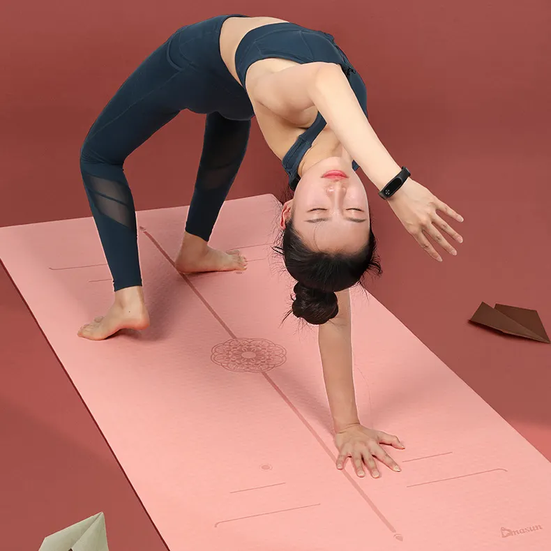 Chooyou Kwaliteit Eco Pilates Ontwerp Tpe Oefening Yoga Mat